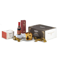 Osetr-Bundle: Colomba, 3 Goldmedaillen Champagnottina & Pralinen – 1kg + 100ml + 250g
