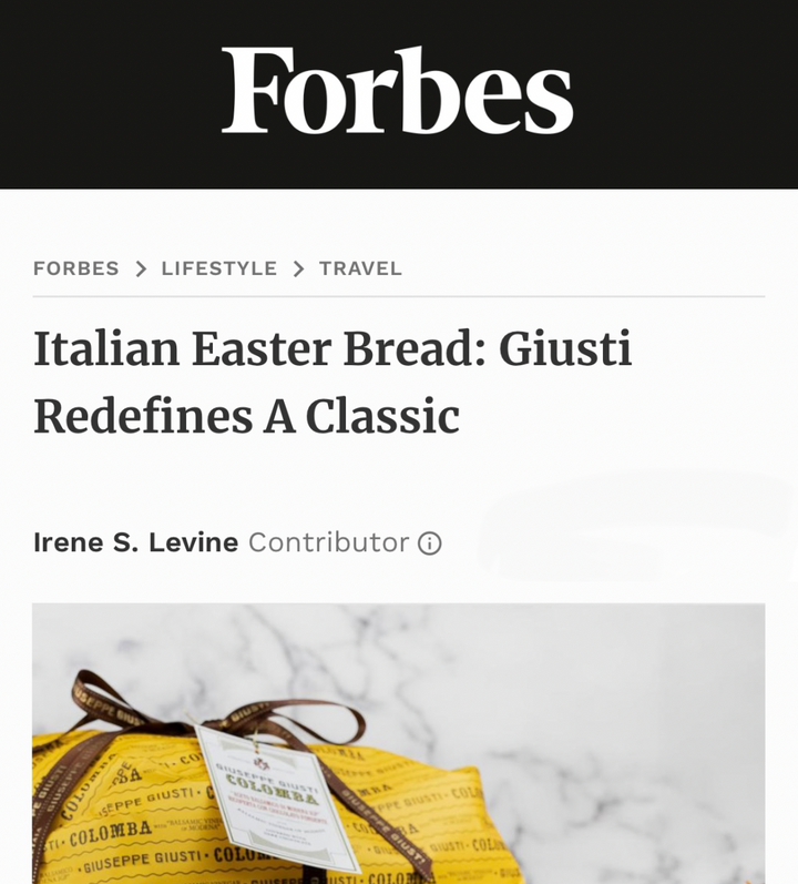 Italian Easter Bread: Giusti Redefines A Classic