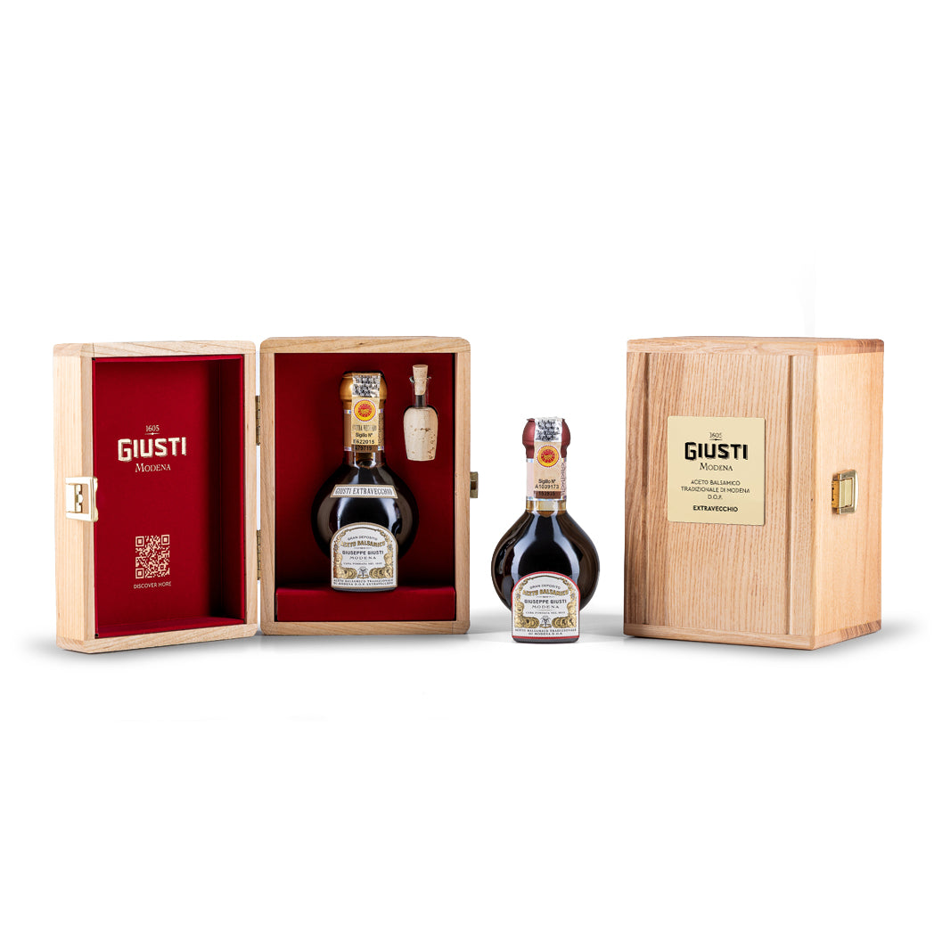 Bundle: Traditionelle Balsamico-Essige aus Modena Affinato & Extravecchio – 2x 100ml